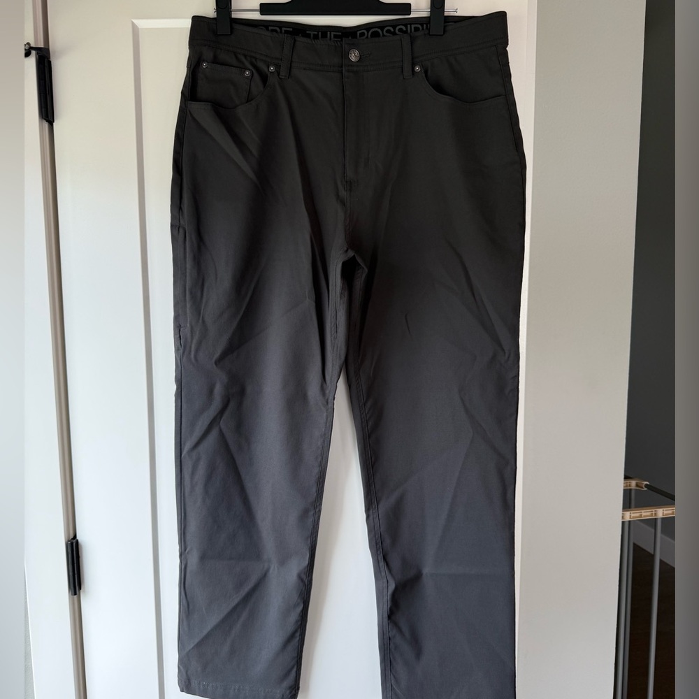 Gerry Men's Straight Jeans - Charcoal Pants